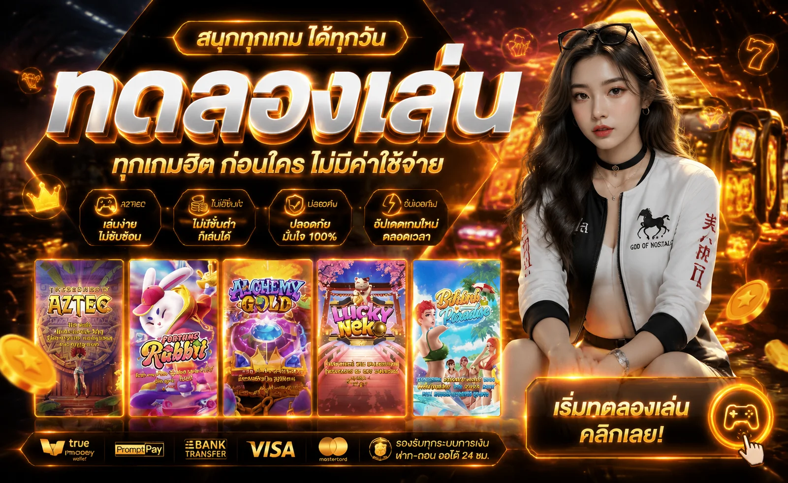 ทดลองเล่นสล็อตฟรี 123WIN88 ไม่ต้องสมัคร